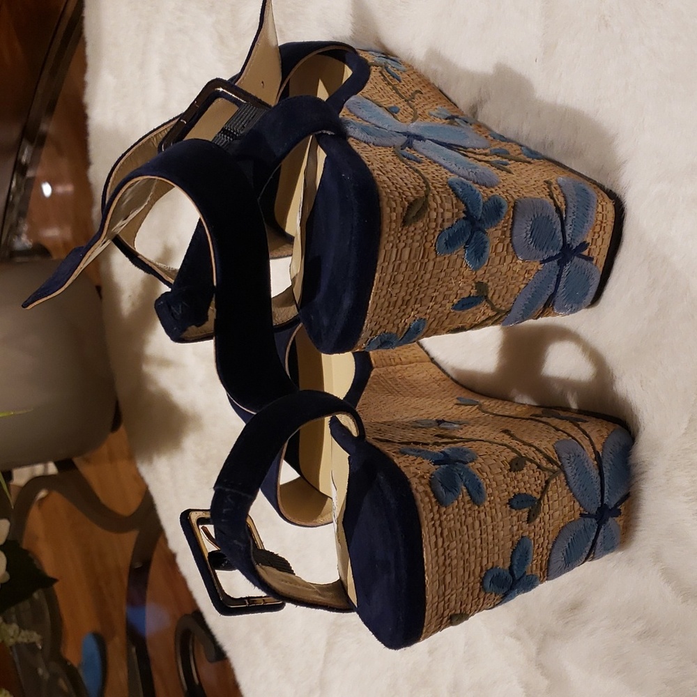 Jimmy Choo 40 wedges espedrile new with flowers design. - Picture 5 of 11